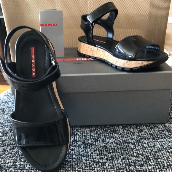 prada sandals velcro
